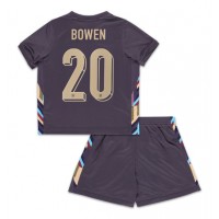 England Jarrod Bowen #20 Auswärts Trikotsatz Kinder EM 2024 Kurzarm (+ Kurze Hosen)